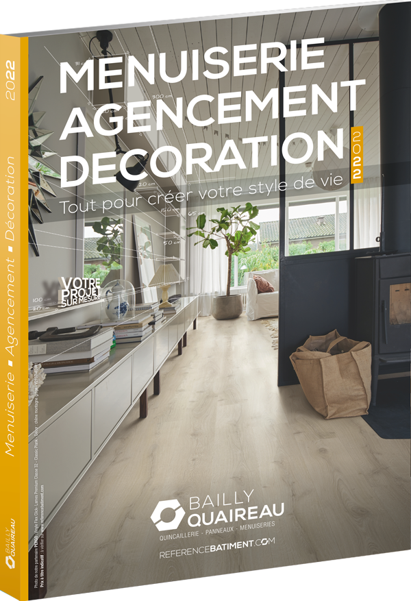 Couverture de CATALOGUE MENUISERIE AGENCEMENT DÉCORATION 2022