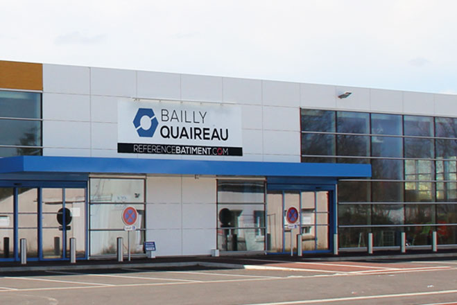 Vue du magasin Bailly-Quaireau Challans (Vendée)
