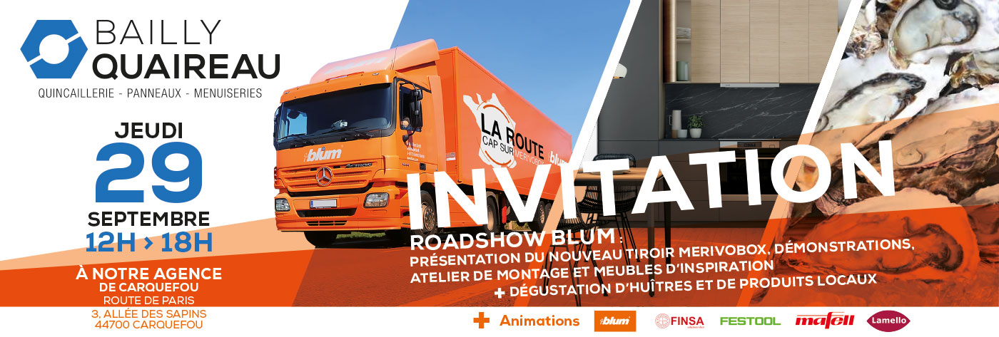 Roadshom BLUM chez Bailly-Quaireau